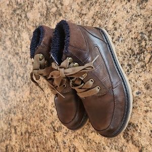 Boys Cat & Jack Brown Boots - Size 13